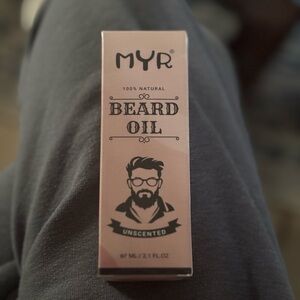 Unscented Beard Oil - Black and Pink